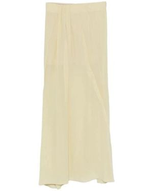 Alysi Maxi Skirts - Naturel