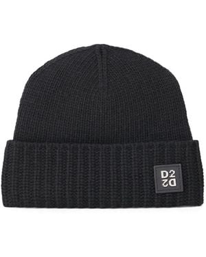 DSquared² Beanies - Negro