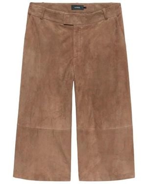 Arma Jina Lammnappa Cropped Hose - Braun