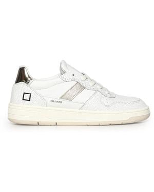 Date Schoenen ,Wit ,Katoen Sneakers