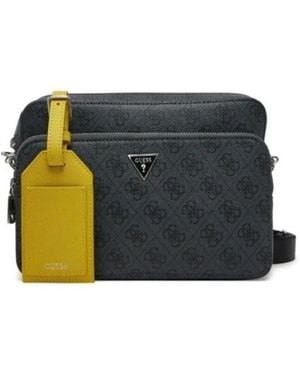 Guess Milano 4G Logo Crossbody - Schwarz
