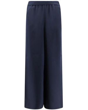 Max Mara Wide Trousers - Blue