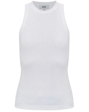 Agolde Sleeveless Tops - Bianco