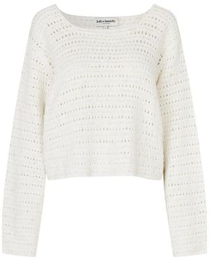 Lolly's Laundry Round-Neck Knitwear - Blanco