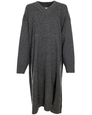 Samsøe & Samsøe Knitted Dresses - Gray