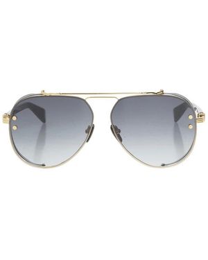 Balmain Capitaine Sonnenbrille - Schwarz