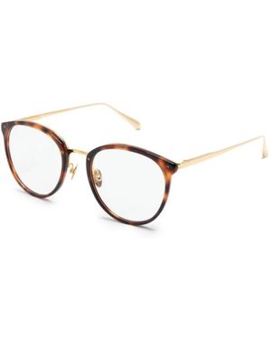 Linda Farrow Glasses - Metallic