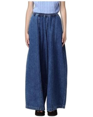 MEIMEIJ Wide Jeans - Azul