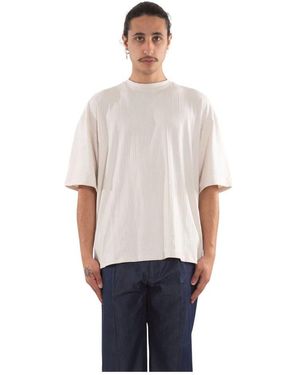 Costumein Gefaltete Boxy Tee - Weiß