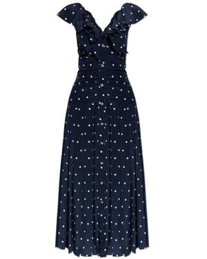 Alessandra Rich Midi Dresses - Blue