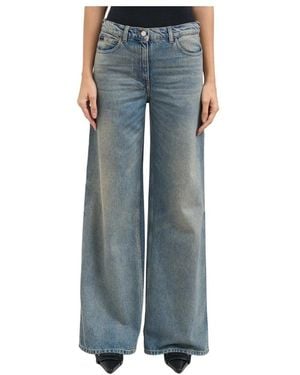 Courreges Wide Jeans - Blue