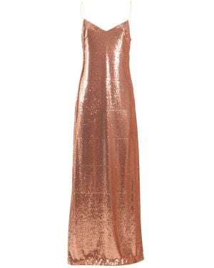 Clips Maxi Dresses - Marrone