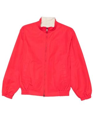 Low Classic Bomber Jackets - Rojo