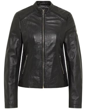 carlo colucci Leather Jackets - Black