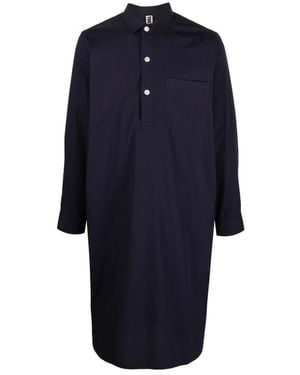 Tekla Shirt Dresses - Blue