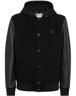Philipp Plein Light Jackets - Black