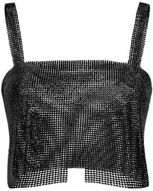Twentyfourhaitch Sleeveless Tops - Black
