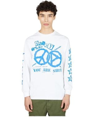 Nancy Long Sleeve Tops - Azul