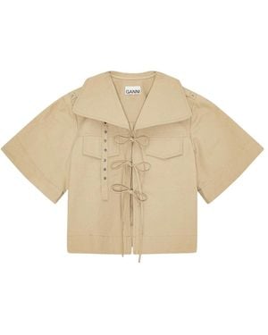 Ganni Light Jackets - Neutro