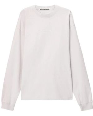 Alexander Wang Long Sleeve Tops - Bianco
