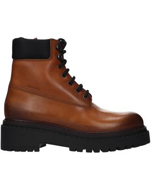 Prada Schnürstiefeletten - Braun