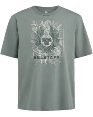Belstaff T-shirt Map Mineral - Grey