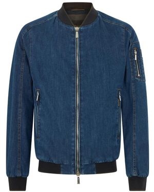 Moorer Bomber Jackets - Blue