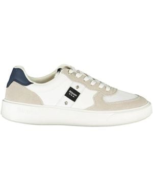 Blauer Trainers - White