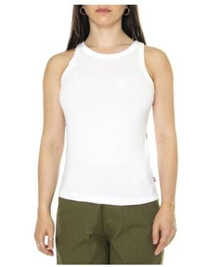 Levi's Sleeveless Tops - Blanco