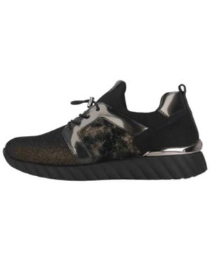 Remonte Schwarzer Damensneaker, Bequem Und Stilvoll