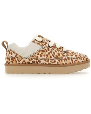 UGG Schoenen ,Bruin ,Polyester Lo Lowmel Plains Sneakers - Naturel