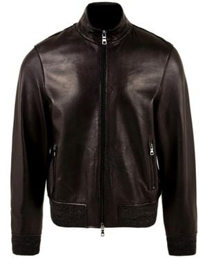 The Jack Leathers Leather Jackets - Black