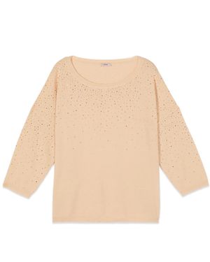 Oltre Pullover Mit Mikro-Kristallen - Natur