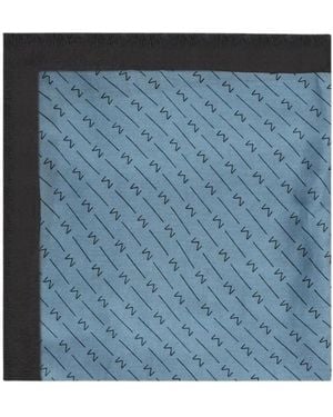 Max Mara Silky Scarves - Azul