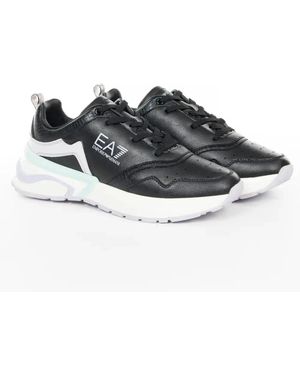EA7 Stijlvolle Moon Training Sneakers - Zwart