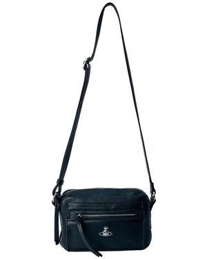 Vivienne Westwood Tassen ,Zwart ,Leer Hannah Crossbody