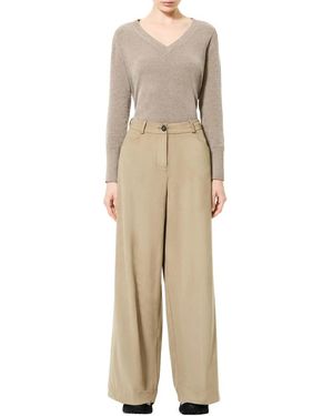 Rrd Wide Trousers - Natural