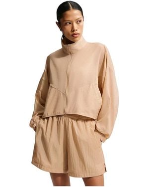Nike Oversized Lichtgewicht Ripstop Jack - Naturel