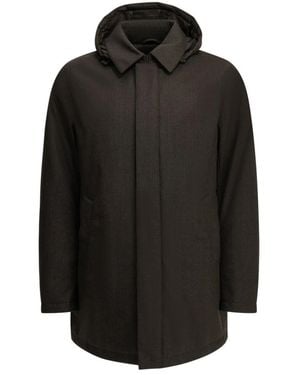 Herno Jassen ,Bruin ,Winterjassen - Zwart