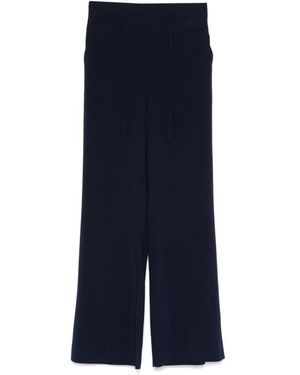 D.exterior Broeken ,Blauw ,Polyester Wijde Broeken