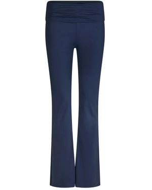 Neo Noir Wide Trousers - Bleu