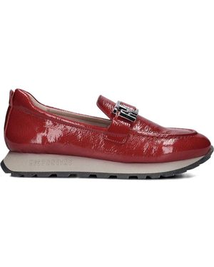 Hispanitas Rote Slip-Ons Hi243621 Lackleder