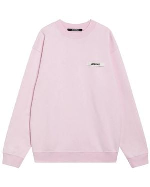 Jacquemus Le Sweatshirt Gros Grain - Roze