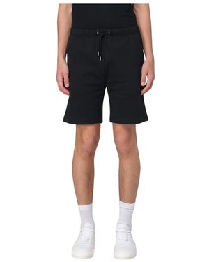 Fred Perry Shorts Met Geborduurd Lauwerkrans - Blauw