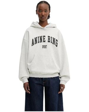 Anine Bing Hoodies - Blanco