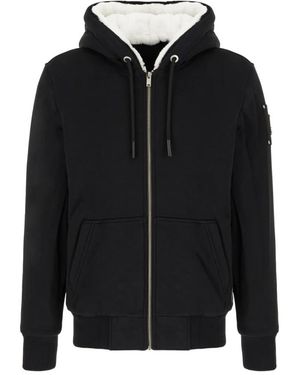 Moose Knuckles Jassen ,Zwart ,Katoen Classic Bunny Jacket