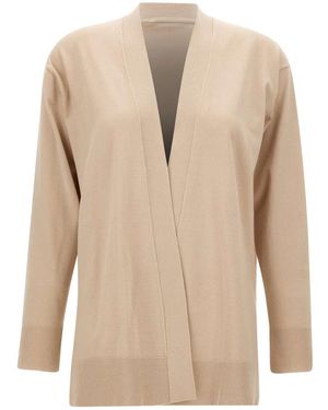 Elena Miro Viscose-Blend Cardigan - Naturel