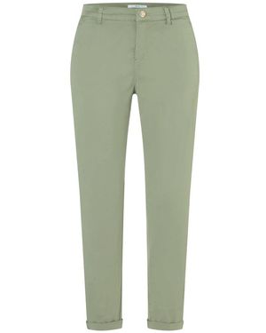 M·a·c Authentische Stretch-Chinohose - Grün