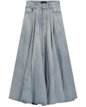 Balenciaga Denim Skirts - Blue