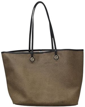 Borbonese Borsa Shopping Large - Braun